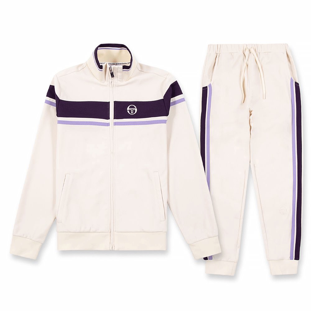 Sergio Tacchini Damarindo Tracksuit  Pearl  Blackberry